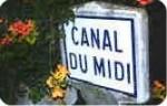canal du midi sign